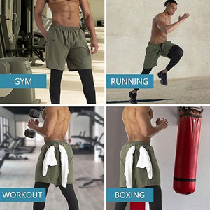 Leggings de Compresión para Yoga para Hombre, Transpirables, con Cintura Elástica, Spandex/Poliéster, para Flexibilidad y Ejercicio Diario - Product Image 6