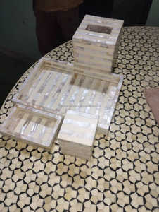 ชุดเครื่องเขียน mubkhar bakhoor & ชุด mubkhara ราคาถูกมากในอินเดียในราคาถูกโดยงานฝีมือสุดหรู - Product Image 2