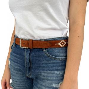 2025 calidad superior Venta caliente personalizado al por mayor ecuestre montar a caballo hombres cinturón de cuero de alta calidad - Product Image 4