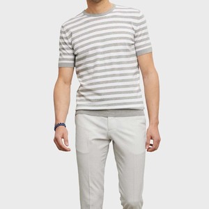 T-shirt homme unisexe surdimensionné de haute qualité en polyester/coton tissé lourd imprimé personnalisé-High Street Style Quick Dry - Product Image 5