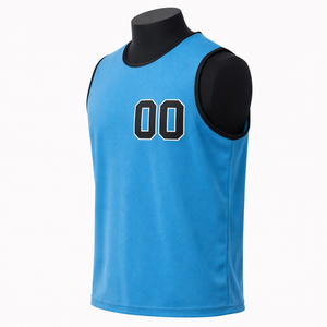 Chalecos Deportivos de Alta Calidad al por Mayor, Ropa Deportiva de Color Sólido para Entrenamiento de Fútbol - Product Image 3