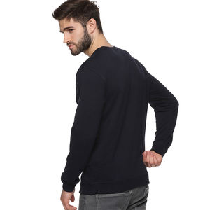 Sudaderas personalizadas de alta calidad para hombre, Jersey Unisex personalizado, básico liso, sudadera de mezcla de algodón, sudadera de cuello redondo para hombre - Product Image 3