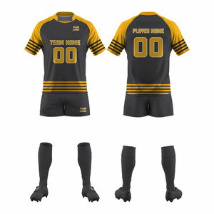 Uniformes de maillot de crosse personnalisés par sublimation Maillot de crosse respirant Impression numérique Uniformes de crosse pour hommes Polyester - Product Image 3