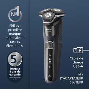 Afeitadora Eléctrica para Hombre con Triple Cuchilla, Afeitadora Húmeda y Seca con Recortador Extraíble, Base de Limpieza y Estuche de Almacenamiento - Resistente al Agua IPX7 para Uso Facial - Product Image 6