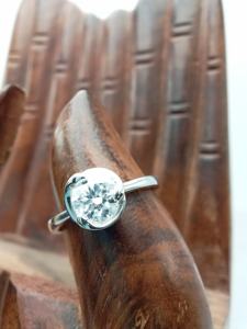 Pour GIA certifié 2.0 CT émeraude-poire coupe laboratoire Solitaire bague de fiançailles 14K/18K or blanc massif VVS alliance bijoux fins - Product Image 6