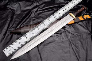 Beau couteau personnalisé fait à la main gaine en cuir jouet épée cadeau idéal - Product Image 2