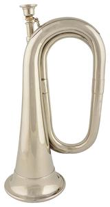 Chuyên nghiệp adiba trang trí nội thất bugle handmade Bạc Brass nhạc cụ flugelhorn phần Made in Ấn Độ vật liệu đồng - Product Image 6