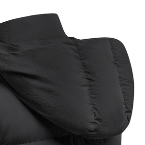 Custom Designed Men's Winter Waterproof Puffer Jacket Single <b>Button</b> Closure Stand Quick Dry Breathable Windproof Casual Style - Product Image 6