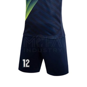 Nouvelle conception, uniforme de volley-ball sur mesure, 100% polyester, séchage rapide et respirant, unisexe, adulte, best-seller au Pakistan - Product Image 5