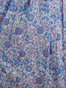 เดรสยาวแขนสั้นทรงหลวมพิมพ์ลายดอกไม้สำหรับผู้หญิงเดรสลำลองไซส์ใหญ่พิเศษสำหรับฤดูร้อนมีกระดุมธรรมชาติ - Product Image 3