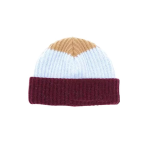 Cómodos hombres Beanie Caps Color Jacquard diseño personalizado Logo hecho invierno 100% algodón adultos Unisex común ajustable - Product Image 5