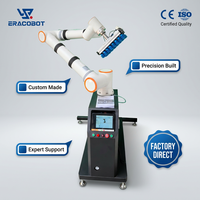 Système de palettisation par convoyeur avec cobot industriel 6 axes, haute précision, faible coût, fiable, automatisation industrielle directe