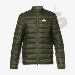 Chaqueta de invierno personalizada para hombre, elegante y de moda High Street Puffer con cremallera completa y ajuste relajado con múltiples bolsillos - Product Image 1