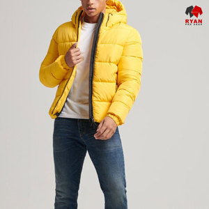 Chaqueta Acolchada Informal Personalizada para Hombre Ryan Pro Gear, Cierre de Cremallera, Tejido Cómodo y Transpirable con Logotipo Personalizado - Product Image 4