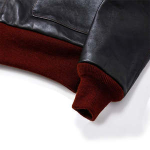 เสื้อแจ็คเก็ตหนังแท้เคลือบผิวสำหรับผู้ชายจากโรงงานปากีสถาน - เป็นมิตรกับสิ่งแวดล้อม สไตล์ลำลอง โลโก้ด้านหน้าปรับแต่งได้ พร้อมสีและขนาดที่หลากหลาย - Product Image 4