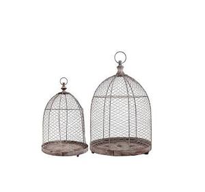 Campanas Decorativas de Metal Plateado Antiguo para Mesa, Estilo Rústico, Color Gris, como Cubierta para Alimentos o Plantas - Product Image 6