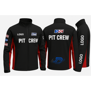 Custom <b>Formula</b> <b>1</b> Racing Style <b>Jacket</b> Sublimation Printed Embroidery Patches Windproof Factory Price Design Your Own Team Name - Product Image 1