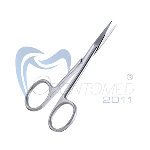 Ciseaux chirurgicaux Iris 4 1/8" en acier inoxydable, droits, pour tissus, instruments de chirurgie plastique CE - Product Image 4