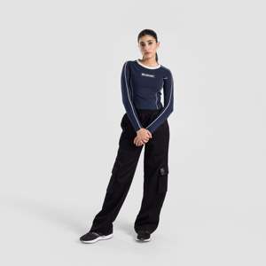 Revive Active Navy Slim Fit Yoga <b>Top</b> - Product Image 4