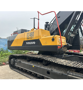 Excavatrices d'occasion Volvo EC480, 48 tonnes, sur chenilles, pour travaux de génie civil, avec boîte de vitesses, pompe et roulement CE - Product Image 5