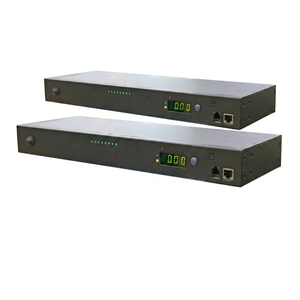 PDU Neutral de 8 Puertos, 230V, 16A, Montaje en Rack, Conectores C13, Control por Web, SNMP, SSH, Medición Total, Certificaciones ETL, CE, FCC - Product Image 1