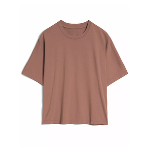 เสื้อยืดคอตตอน100% ขนาดใหญ่สำหรับ2025ฮิปฮอปแขนสั้นขนาดใหญ่เนื้อผ้าระบายอากาศได้ดีย้อมได้180กรัม - Product Image 3