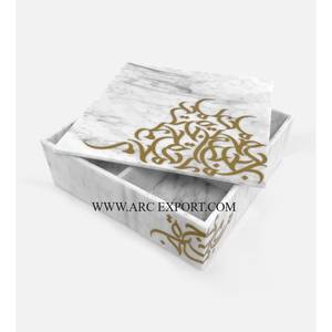 Juego de 3 cuencos y bandejas de regalo de Ramadán decorativos metálicos de Color dorado, aspecto atractivo, nueva llegada, bandeja de Ramadán de cocina de lujo - Product Image 4