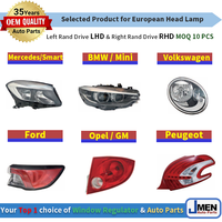 Jmen para Faros Delanteros y Traseros de Automóviles, Camionetas, Camiones, Luz de Giro, Luz Antiniebla, Faro Delantero, Luz Trasera, Luz Trasera LED, Piezas de Carrocería