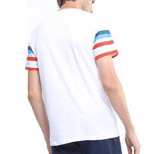 Camiseta hecha de algodón fácil de llevar de buena calidad para hombre, el mejor artículo, venta en línea, camiseta estampada a la moda para hombre - Product Image 2