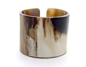 2025 Ladies <b>Fashion</b> Jewelry from India Natural Horn <b>Cuff</b> <b>Bracelet</b> and Necklace Set for Wedding and Party Wear - Product Image 2