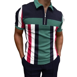 เสื้อยืดโปโลผู้ชายน้ำหนักเบาหลากสีขนาดพลัสไซส์สั่งทำ - Product Image 5