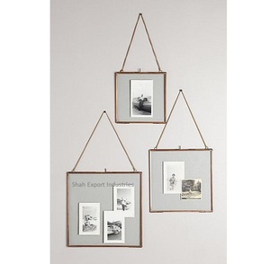 Vente chaude Tenture Murale Décoratif En Verre Cadre Photo pour Salon Oeuvre Fleur En Verre Pressé Cadres Photo - Product Image 6