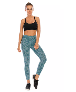 wholesale custom design and logo cheap price blue color sublimation fitness wear yoga wear for the <b>ladies</b> - Product Image 4