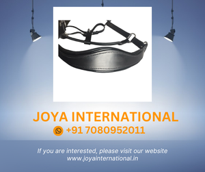 Licol en cuir noir-Passepoil verni avec plaque signalétique de cheval gravée pliable - Product Image 6