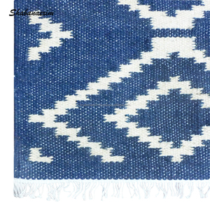 Alfombra Kilim de lana para sala de oración personalizada, alfombrilla decorativa hecha a mano para puerta, alfombra y alfombras para sala de estar DE LA India - Product Image 2