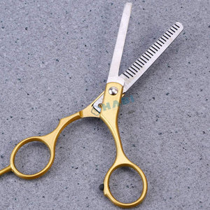 Tijeras de peluquero profesionales con acabado de espejo Hoja de acero inoxidable 440C 440 de alta calidad Nuevo diseño de gama alta al por mayor - Product Image 2