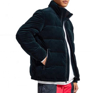 2025 Fur Hooded Puffer <b>Jacket</b> New Design Winter <b>Velvet</b> Quilted Puffer <b>Jackets</b> <b>Men's</b> Puffer <b>Jacket</b> - Product Image 2