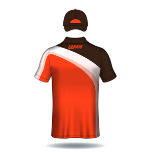 Tissu spandex solide à séchage rapide pour hommes Golf pour polo Performance Pull en jersey à manches courtes en coupe normale - Product Image 2