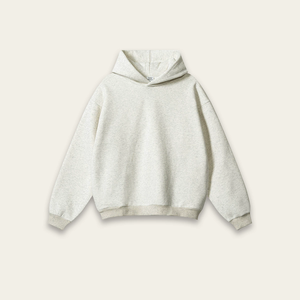 Sweats à capuche en coton unisexe Streetwear d'hiver avec col crocheté double couche Motif solide Doublé Design Taille XL ODM Supply - Product Image 3