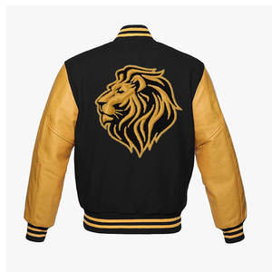 Veste de sport pour homme à double ajustement, design personnalisé 2024, veste en laine, design OEM - Product Image 5