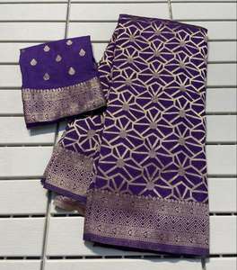 Proveedores de saris al por mayor de seda pura Khadi en línea en la India - Product Image 6