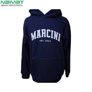 Venta al por mayor OEM Unisex personalizado peso pesado 100% algodón sudaderas con capucha 500 Gsm suéter poliéster polar invierno Logo sudaderas con capucha colores en blanco - Product Image 2
