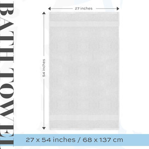 Thick and Absorbent 700 GSM <b>Bath</b> <b>Towels</b> Set Ultra Plush Turkish Cotton Luxury <b>Towels</b> for Bathroom Use - Product Image 4