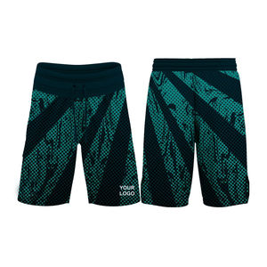 MMA Short Full Sublimation Art Martial Short Taille Élastique Short de Boxe pour Homme - Product Image 1