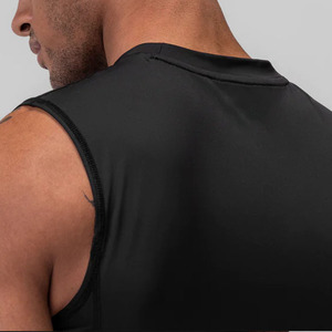 Wholesale Cotton Stringer Gym Sleeveless Fitness Singlet Workout Muscle Y Back Custom Logo Stringer <b>Mens</b> Tank Top - Product Image 4