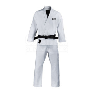 Vêtements de sport d'entraînement de karaté unisexe avec logo personnalisé de haute qualité Uniforme d'art martial adulte confortable Matériau en polyester durable - Product Image 1