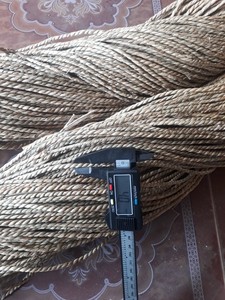 Cuerda de algas marinas artesanal hecha en Vietnam, hilo de paja personalizado, cuerda de algas marinas de 5mm - Product Image 6