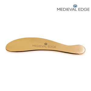 Herramienta de masaje corporal Kansa Gua Sha de alta calidad, fabricación india Original, reducción de la inflamación, promoción de la relajación para la cara - Product Image 4