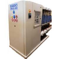 Machine à torsion Giudici Duplex 400 Two One 66 broches haute vitesse pour la collection de fils texturés polyester/nylon, capacité 3/4 kg, 15/25