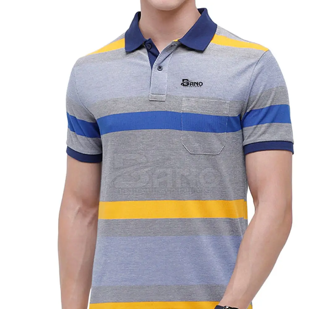 Top Qualität individuell hergestellt Herren Polo-T-Shirt für Erwachsene Baumwolle Polyester Polo-T-Shirt in kundenspezifischer Größe